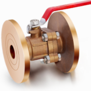 Bronze Ball Valve Flanged Ends