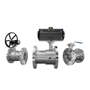 Single Piece Jacketed Flanged End Ball Valve 300#