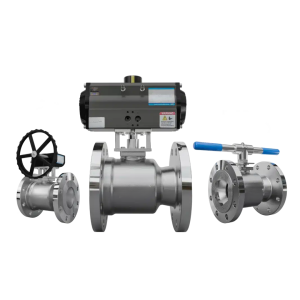Single Piece Flanged End Ball Valve 300#